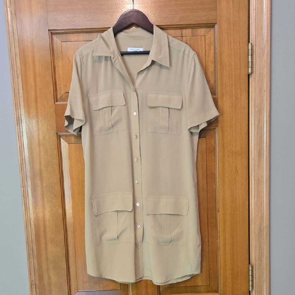Equipment Women's Tan Mini Dress